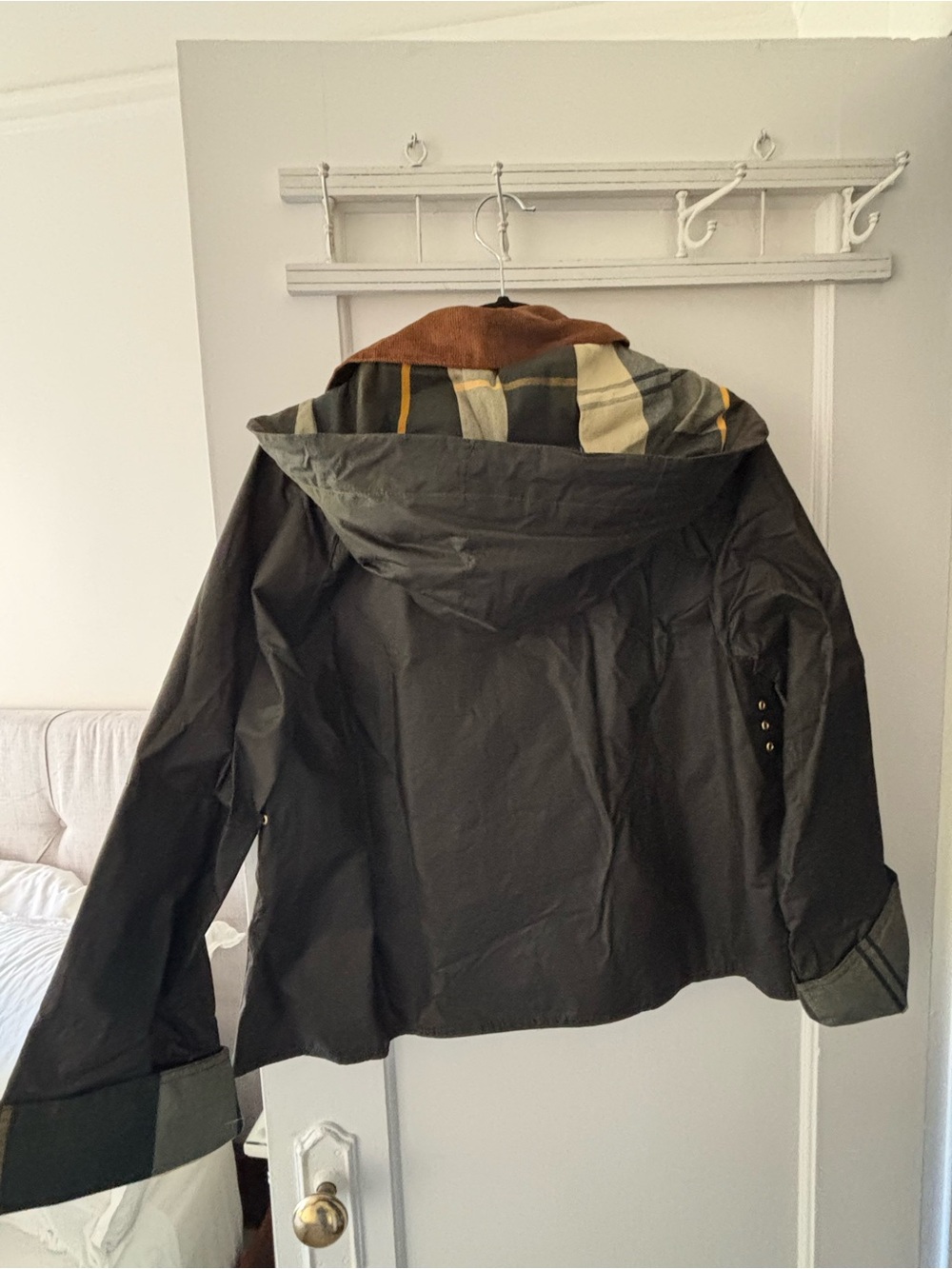 Barbour Erma Waxed Cotton Jacket - NWT - Picture 8 of 8
